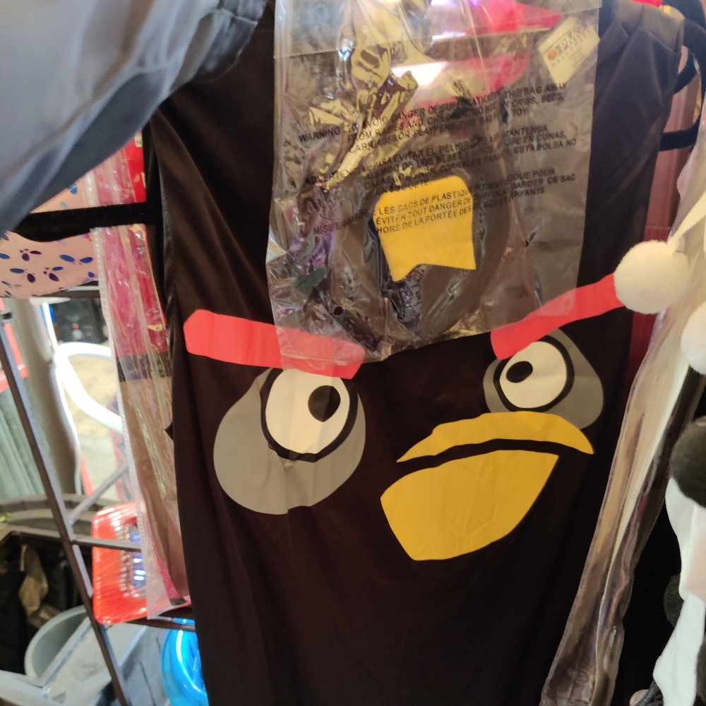 Black bird costume
